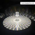 Crystal Table Lamp Touch Remote Control Night Lamp Rechargeable Bedside Lamp Night Lights Acrylic Home Decor Lighti Decoration