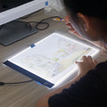 LED Drawing Pad - 3 Level Dimmable Light Board for Kids